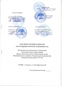 Разработка паспорта антитеррористической защищенности в Архангельске